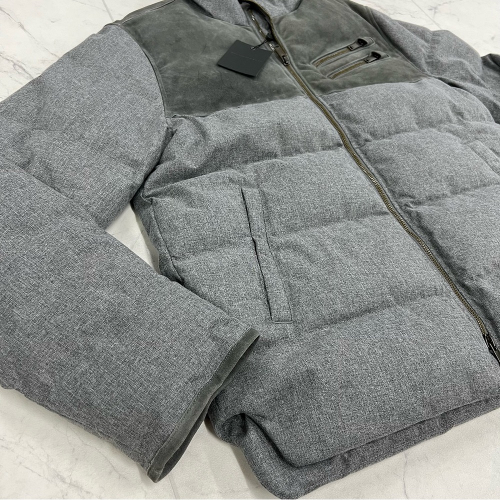 (JZ-35) John Varvatos Stephen Water Resistant Puffer Jacket - Picture 4 of 7